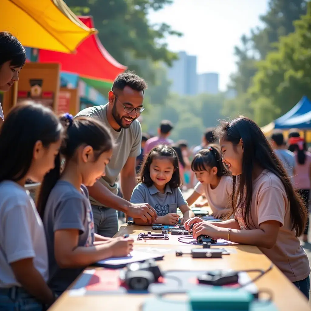 Professional team collaboration